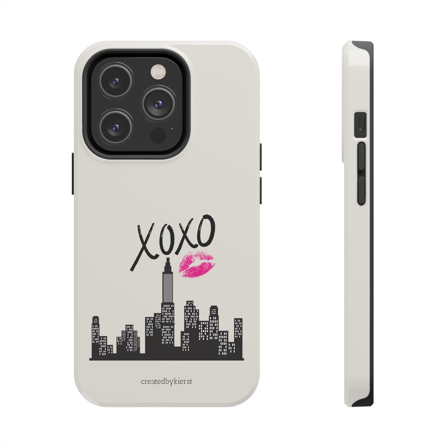 xoxo nyc iPhone Case