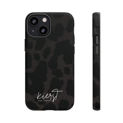 Black Leopard iPhone Case