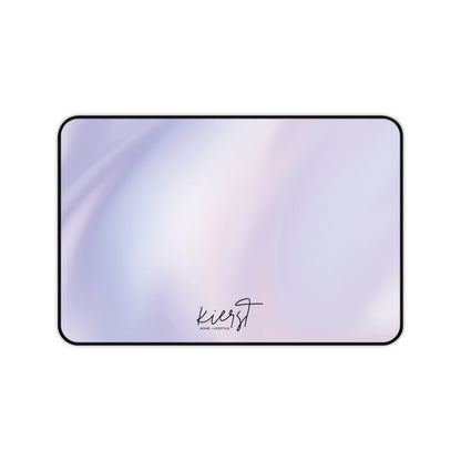 Lilac Marble Desk Mat