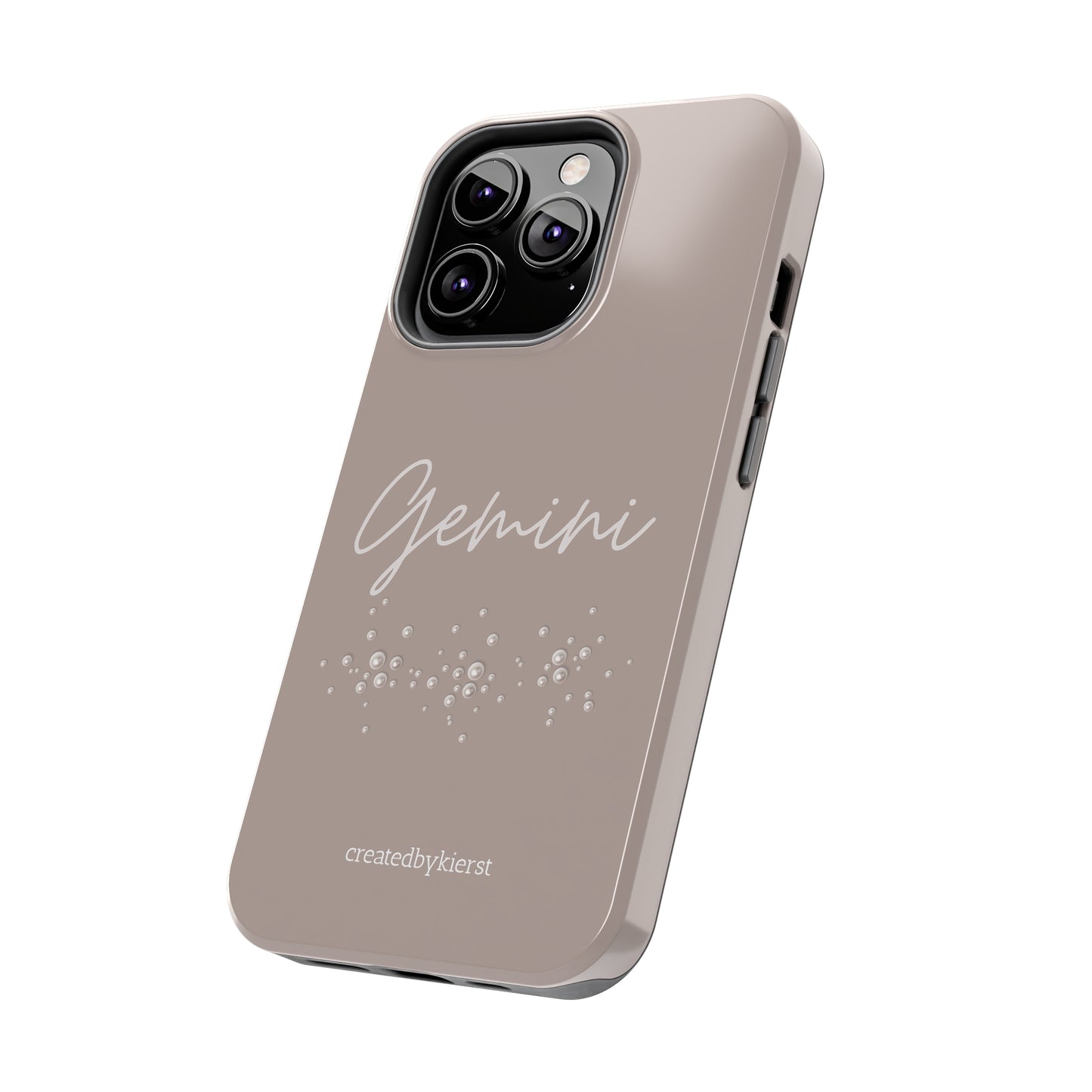 Gemini and Pearls iPhone Case