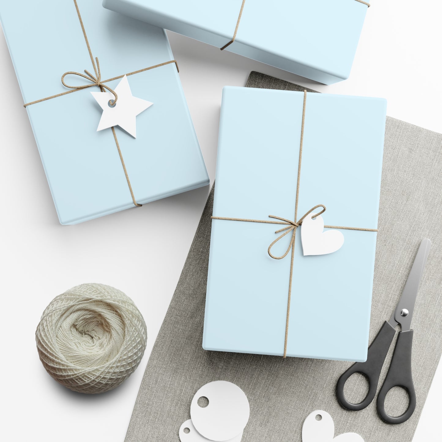 Powder Blue Wrapping Paper | Soft. Serene. Elevated Gifting.