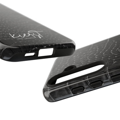 Black Alligator Print Samsung Galaxy Case | Refined Impact, Bold Simplicity
