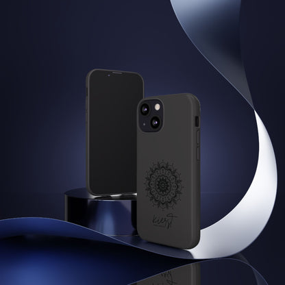 Black Mandala iPhone Case | Refined Calm in Every Curve