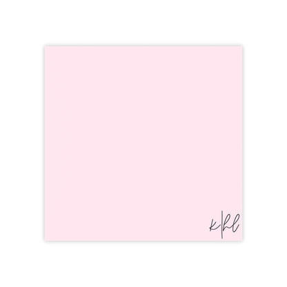 Signature Pink Post-it® Note Pad | Soft Blush Pink Sticky Notes for Everyday Luxury