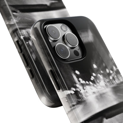 Faded Summer Nights iPhone Case | A Cinematic Blur of City Lights and Nostalgia