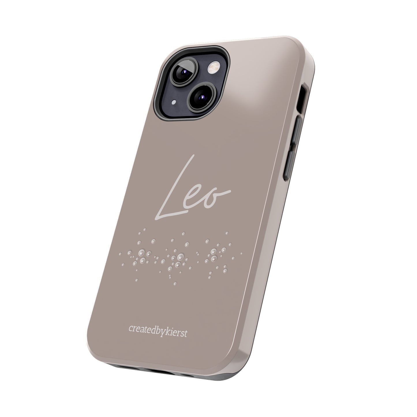 Leo and Pearls iPhone Case