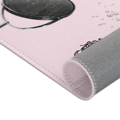 Pink Area Rugs Landscape - Edge of Romance