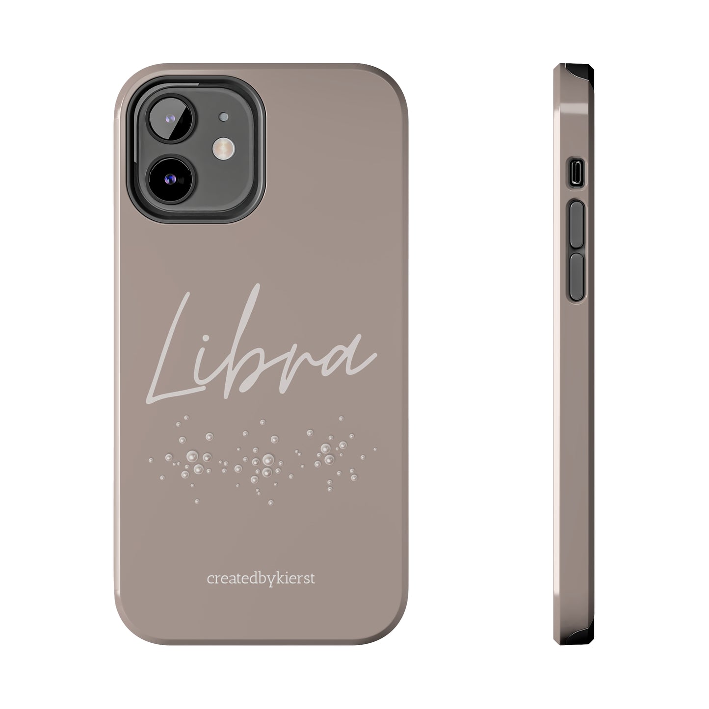 Libra and Pearls iPhone Case