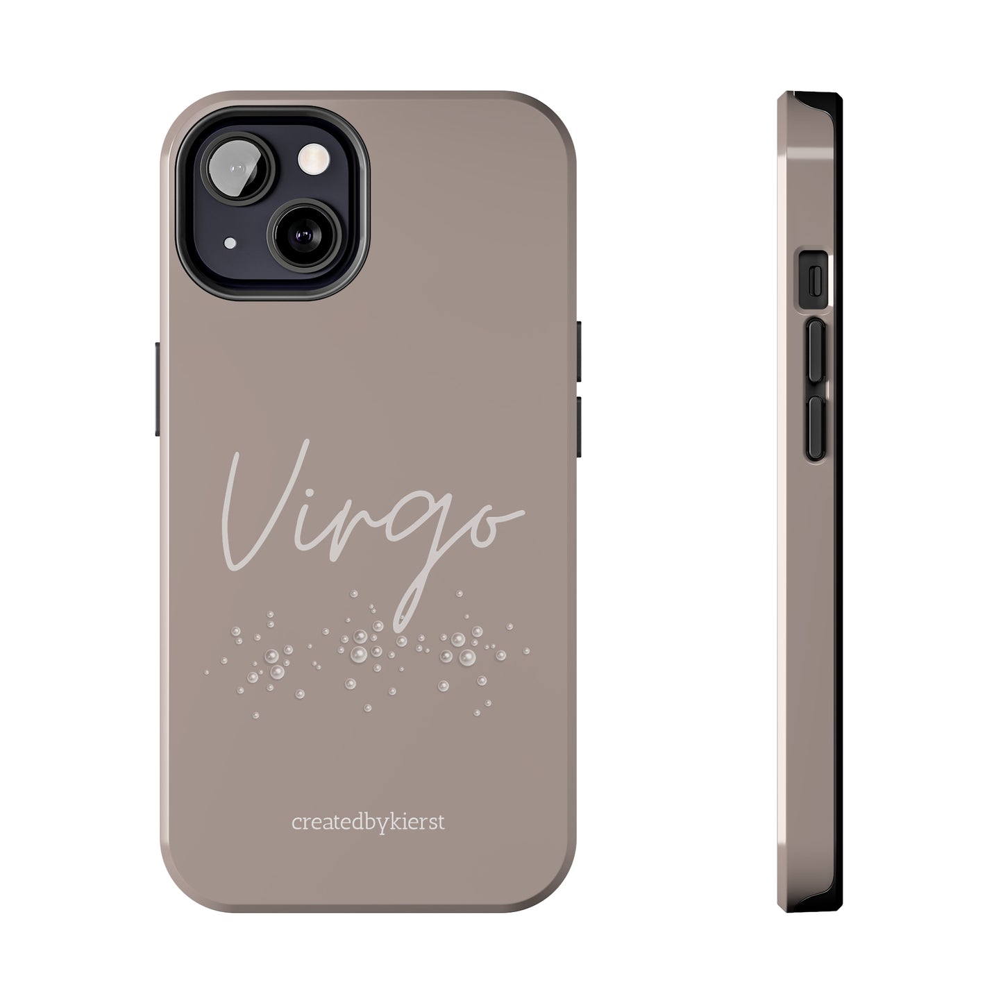 Virgo and Pearls iPhone Case