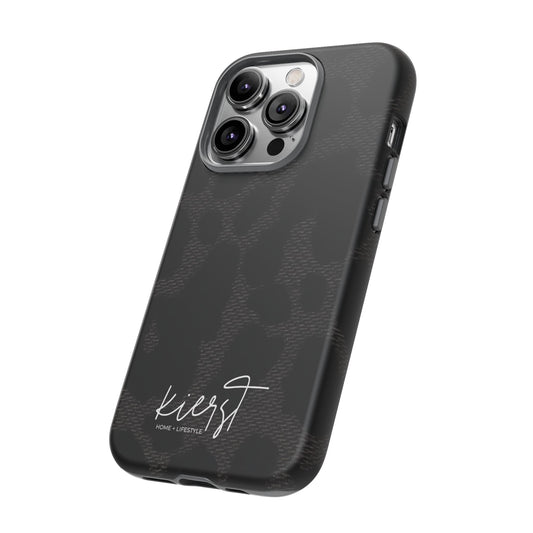 Black Leopard iPhone Case