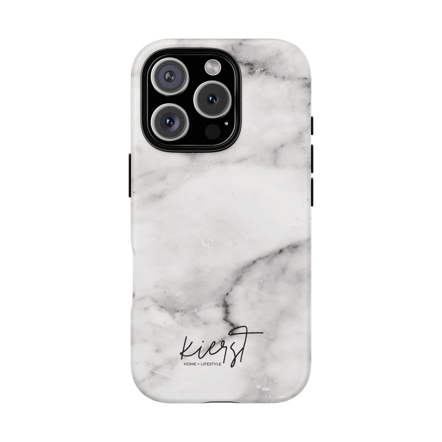 Lived-In White and Grey Marble iPhone Case | Curated Calm, Captured in Marble