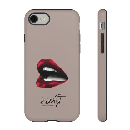 Retro Red Lips iPhone Case | Pop Art Meets Polished