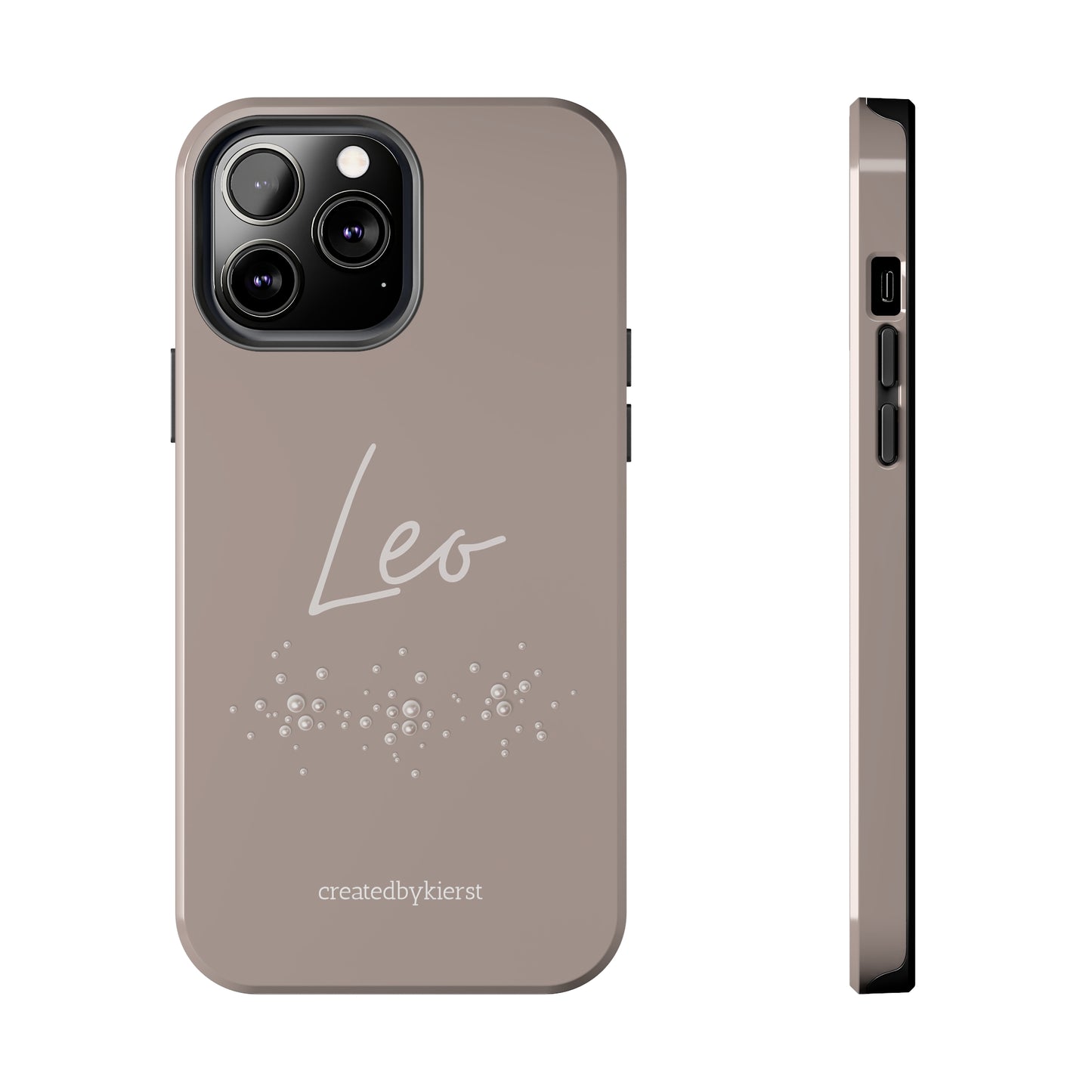 Leo and Pearls iPhone Case