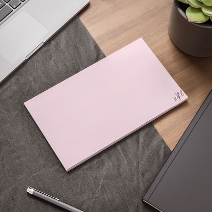 Signature Pink Post-it® Note Pad | Soft Blush Pink Sticky Notes for Everyday Luxury