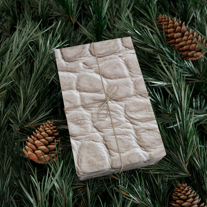 Cream Reptile Gift Wrapping Paper