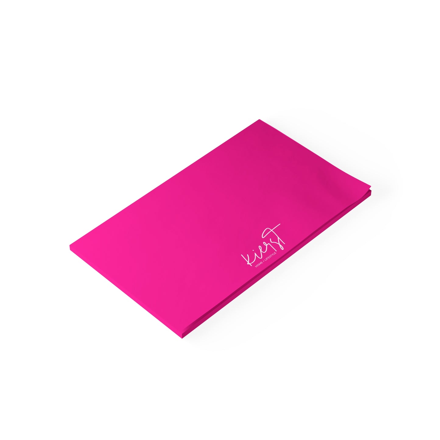 kierst Signature Hot Pink Post-it® Note Pad | Vibrant Sticky Notes for Bold Desks