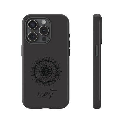 Black Mandala iPhone Case | Refined Calm in Every Curve