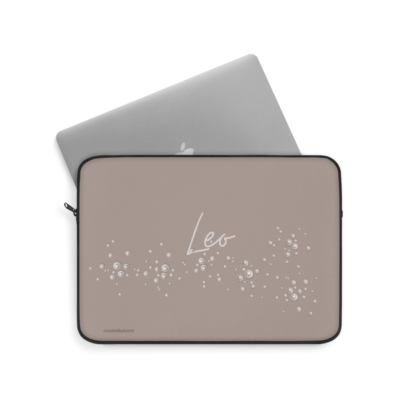 Leo and Pearls Laptop Sleeve