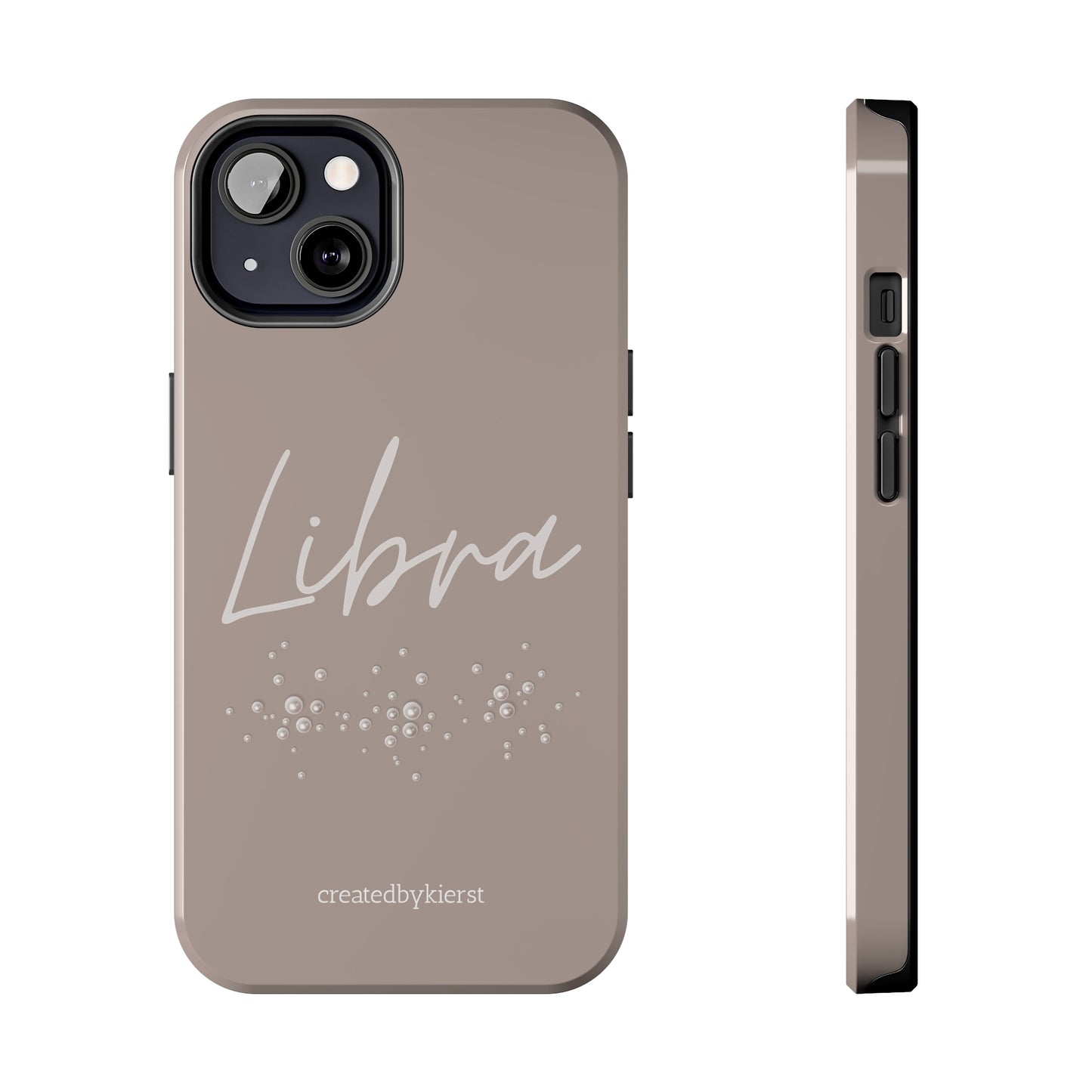 Libra and Pearls iPhone Case