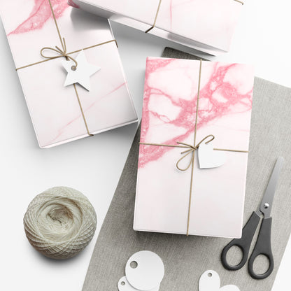 Pink Marble Wrapping Paper