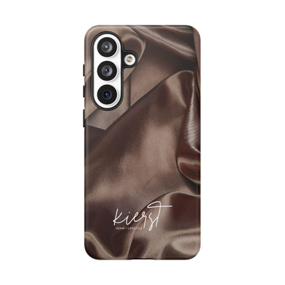 Chocolate Silk Print Samsung Galaxy Phone Case