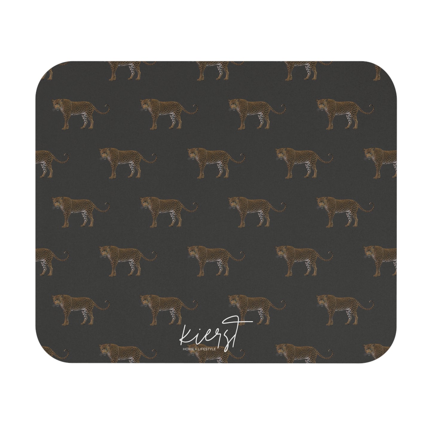 Leopards on Grey Mouse Pad