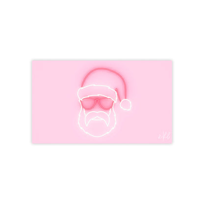 Neon Sign on Pink Post-it® Note Pad