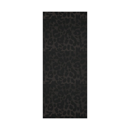 Black Leopard Gift Wrapping Paper