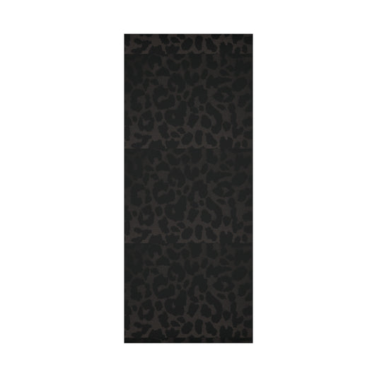 Black Leopard Gift Wrapping Paper