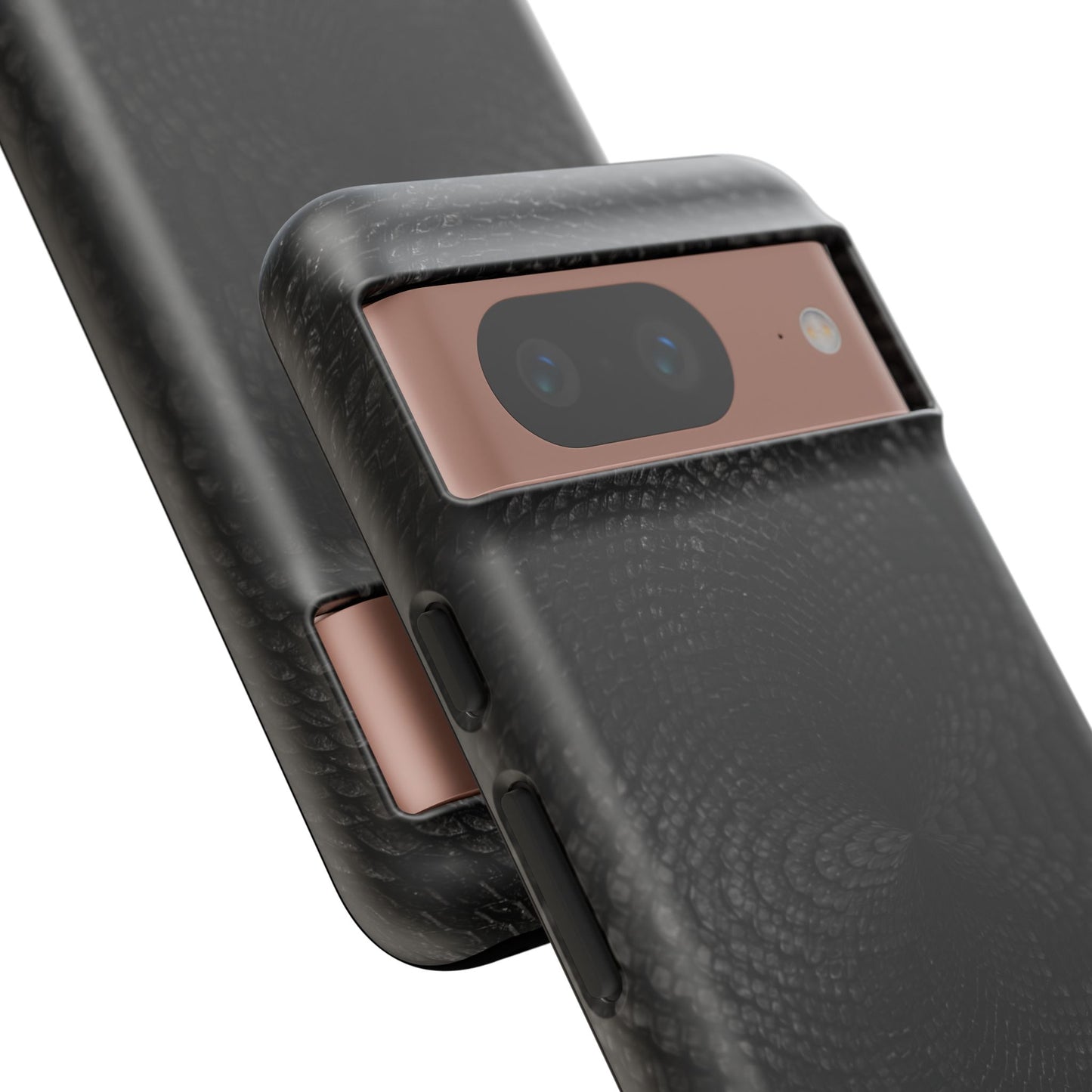 Black + Grey Snake Print Google Pixel Phone Case