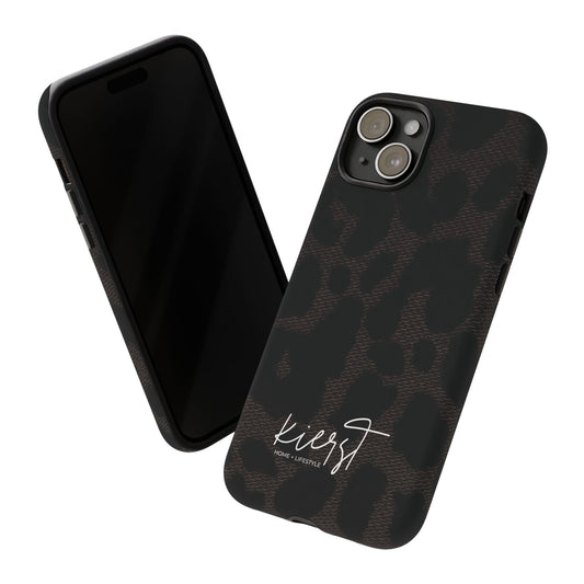 Black Leopard iPhone Case
