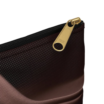 Chocolate Silk Print Accessory Pouch | Elevated Everyday