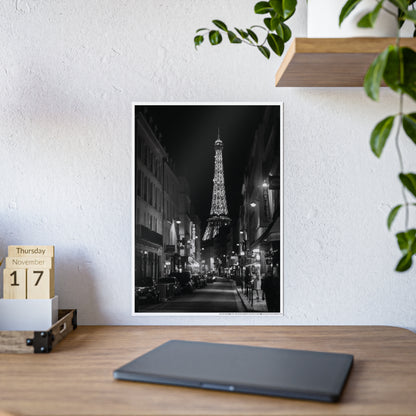 Dreaming of Paris Black & White Gloss Posters