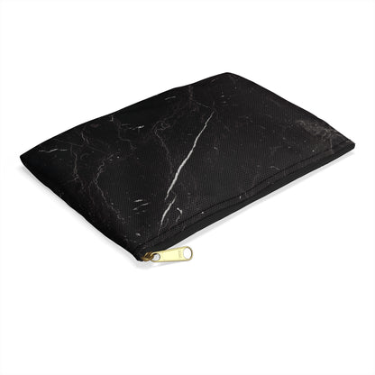 Black Marble Accessory Pouch | Dramatic, Versatile, Elevated