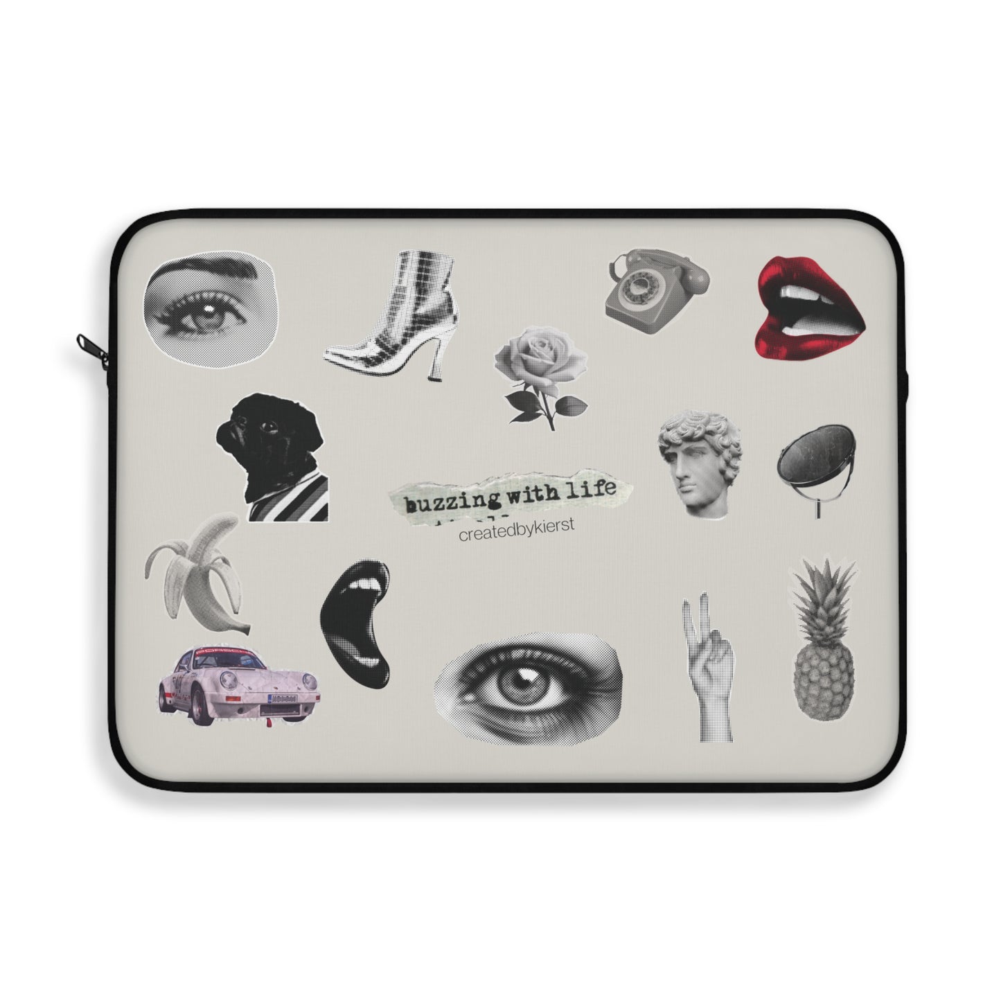 Vintage Stickers Laptop Sleeve