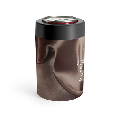 Chocolate Silk Print Can Holder