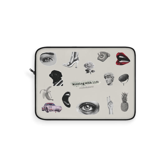 Vintage Stickers Laptop Sleeve