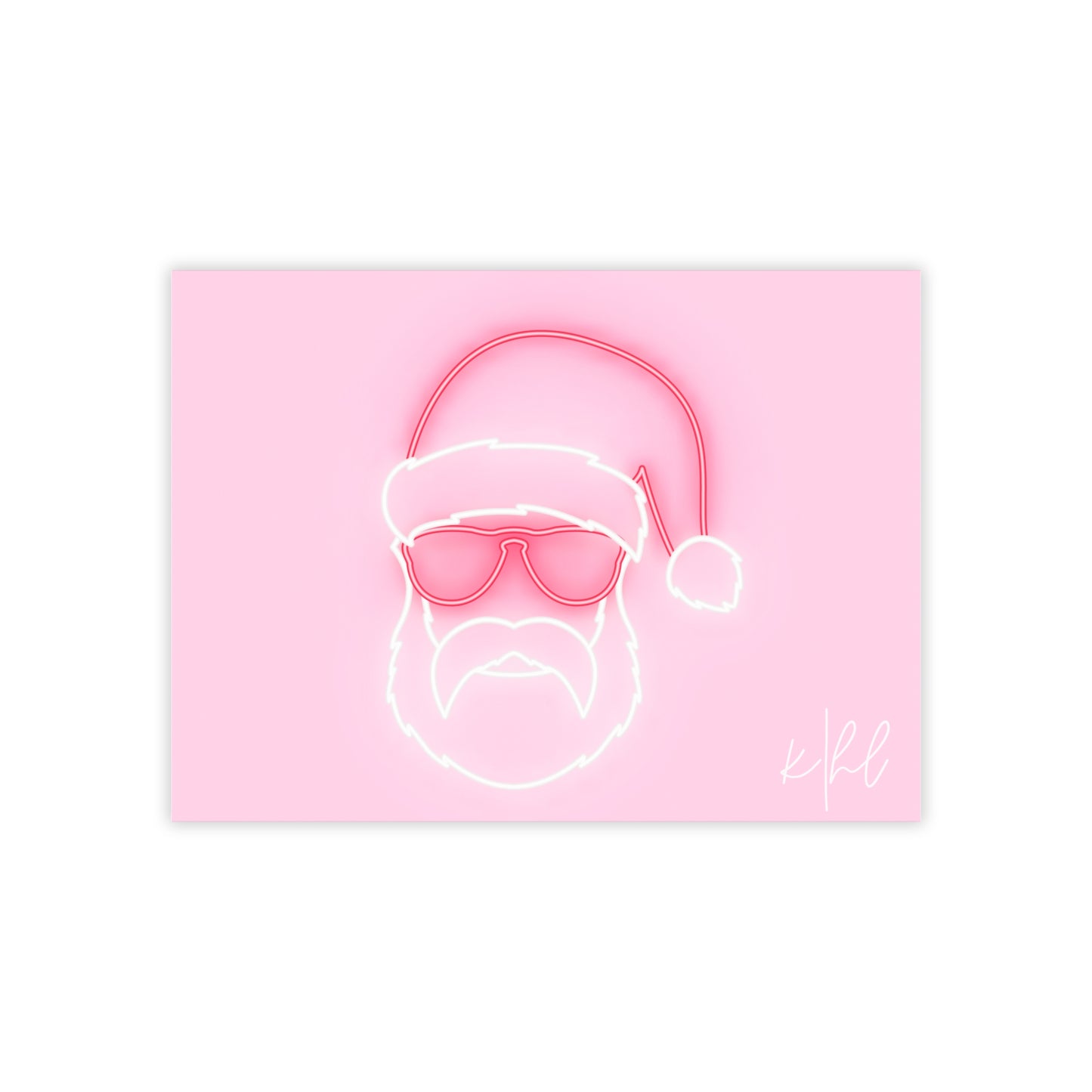 Neon Sign on Pink Post-it® Note Pad