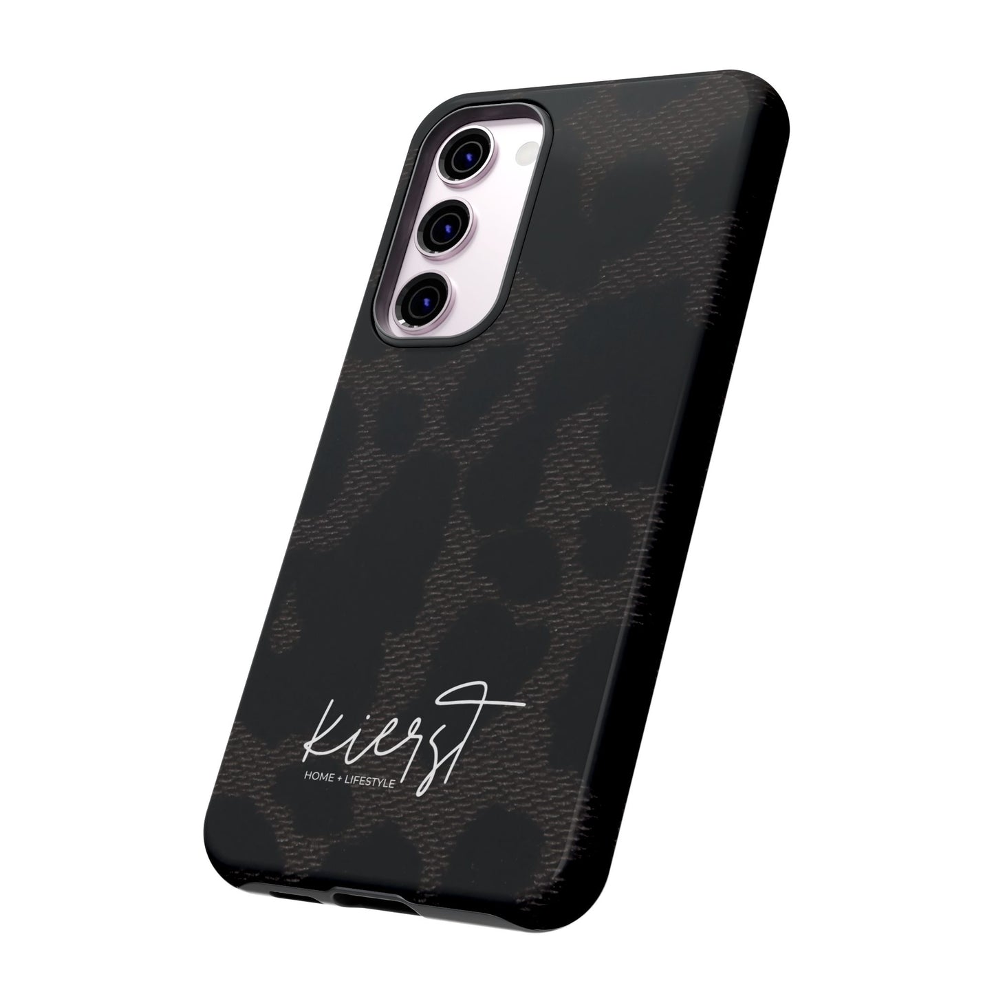 Black Leopard Samsung Galaxy Phone Case