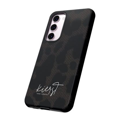 Black Leopard Samsung Galaxy Phone Case
