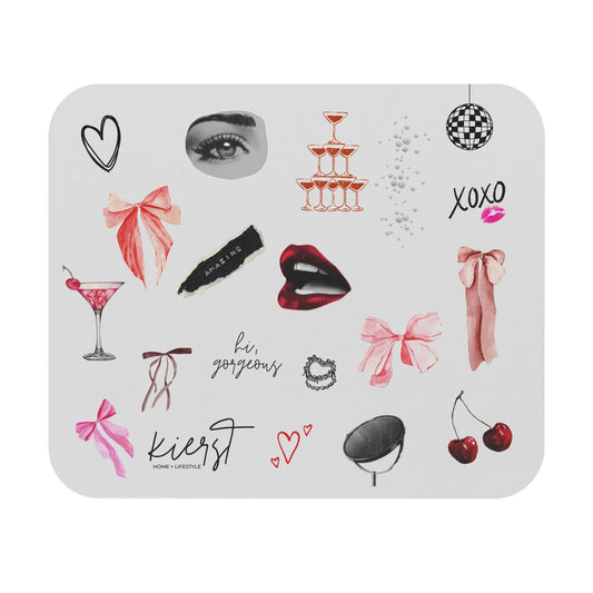 Grey Rectangle Mouse Pad - Edge of Romance