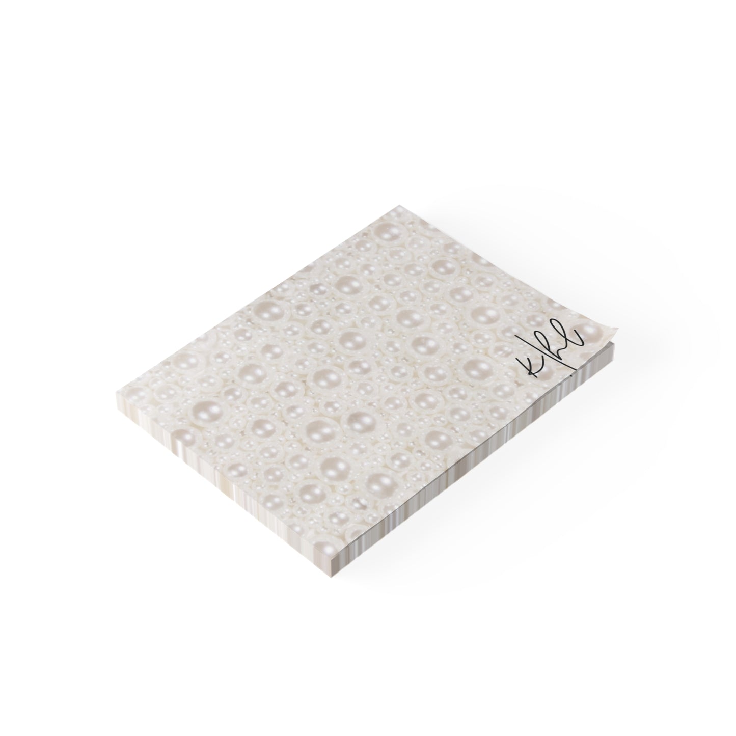 Various Pearls Post-it® Note Pad | Soft Ivory Sticky Notes with a Glamorous Luxe Touch