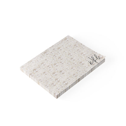 Various Pearls Post-it® Note Pad | Soft Ivory Sticky Notes with a Glamorous Luxe Touch