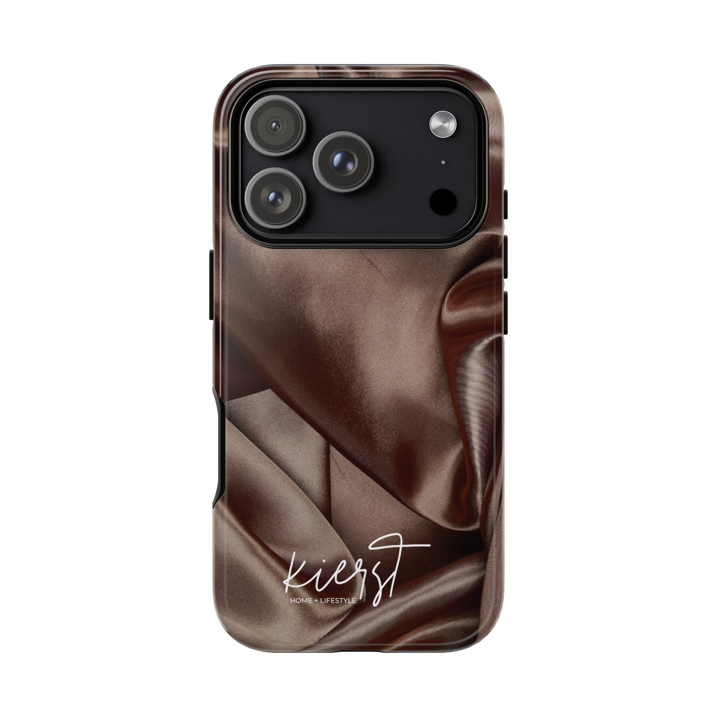 Chocolate Silk Print iPhone Case