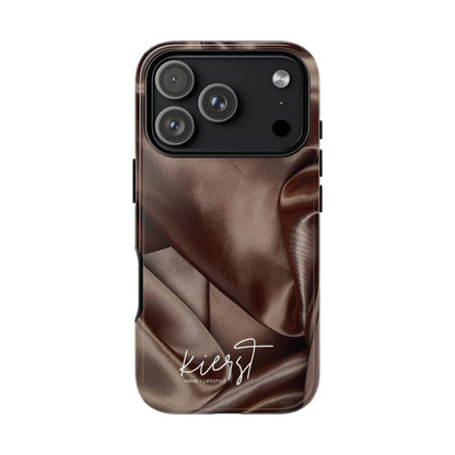 Chocolate Silk Print iPhone Case