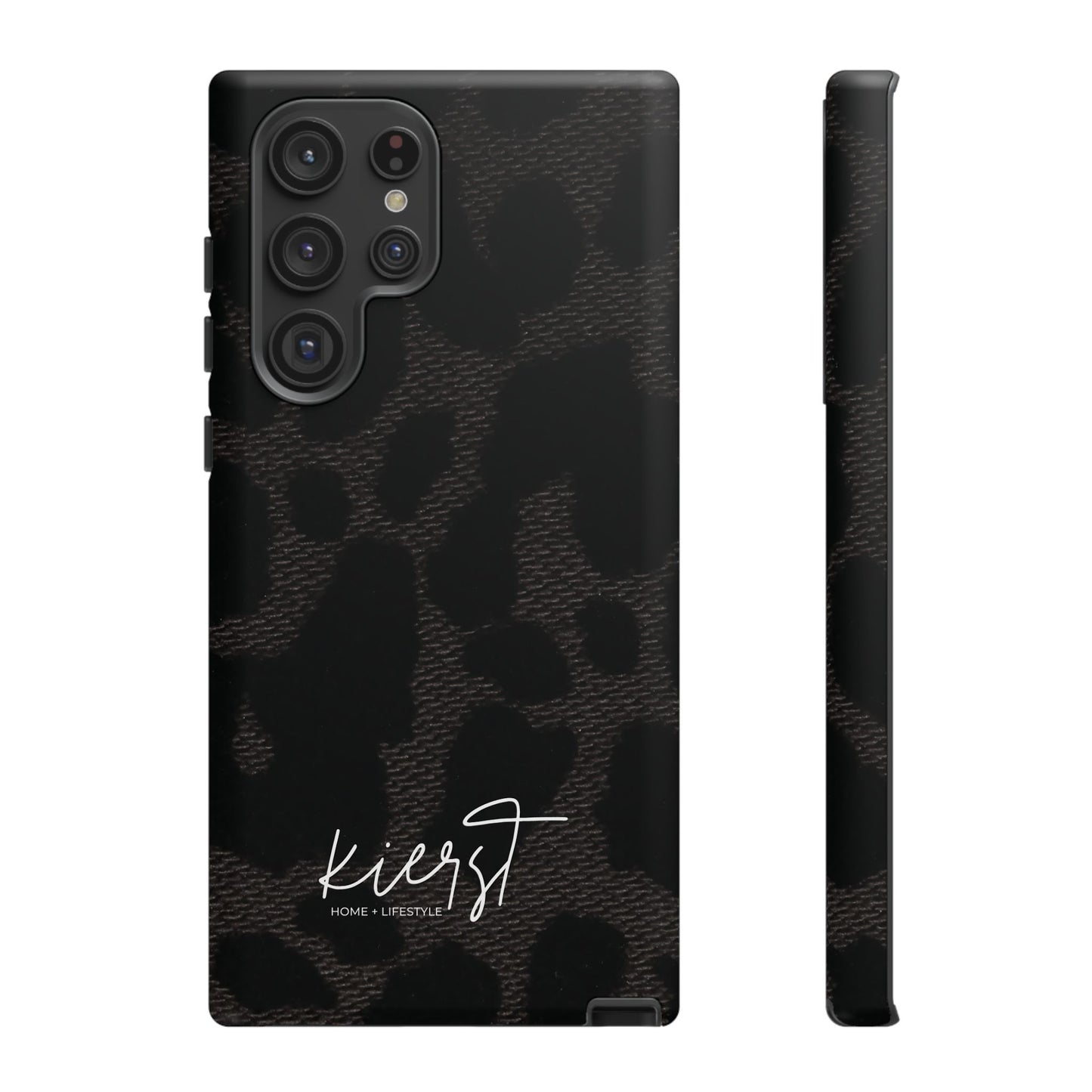 Black Leopard Samsung Galaxy Phone Case