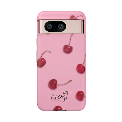 Cherries Google Pixel Case | Sweet Meets Bold in The Perfect Pop of Pink