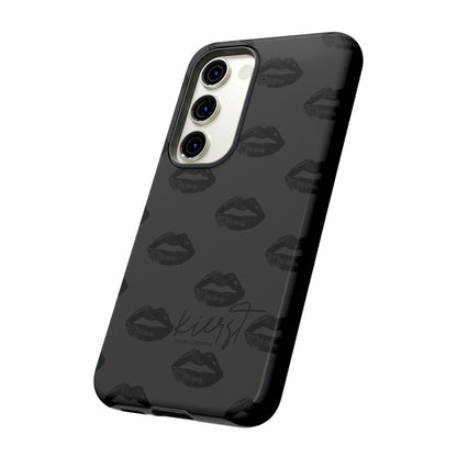Black Lips Samsung Galaxy Phone Case