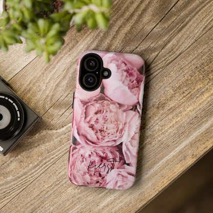Pink Peonies iPhone Case | Soft Florals Meet Luxe Protection