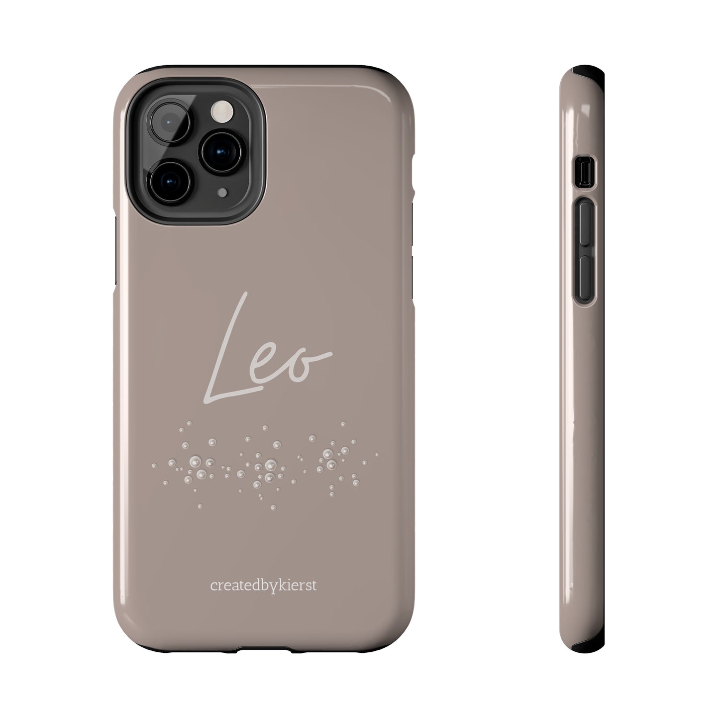 Leo and Pearls iPhone Case